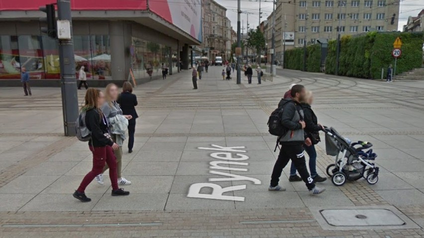 Katowiczanie na Google Street View