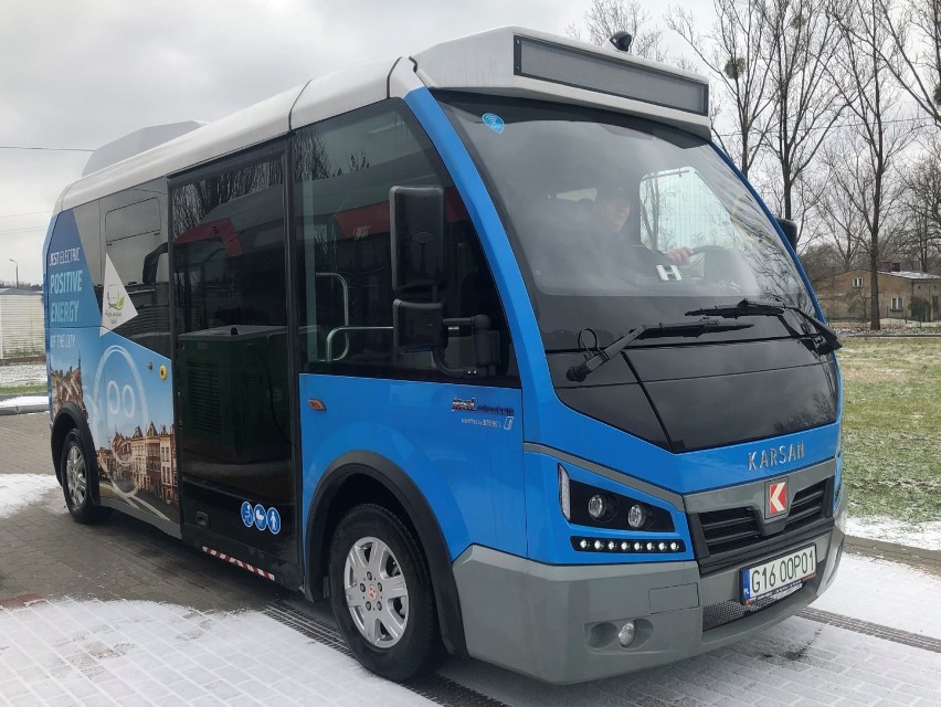 MZK Konin testuje nowy autobus elektryczny