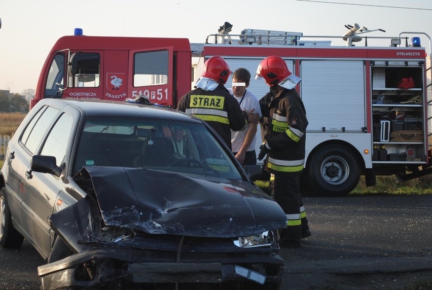 Wypadek pod Zbąszyniem (zdjęcia)