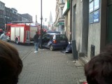 Wypadek na Katowickiej w Świętochłowicach: Samochód zderzył się z tramwajem