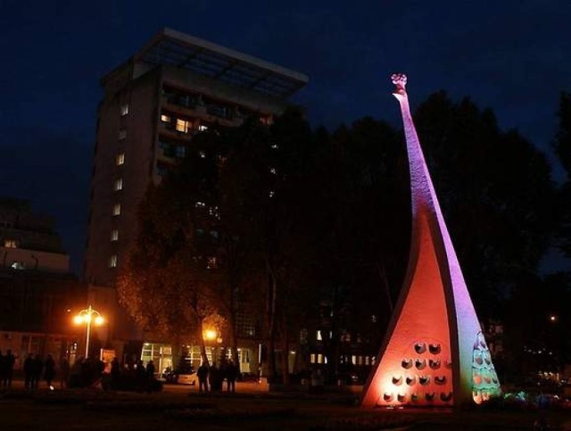 W ramach projektu wykonano już m.in.: oświetlenie „Pawia" przy wejściu do Parku Solankowego.