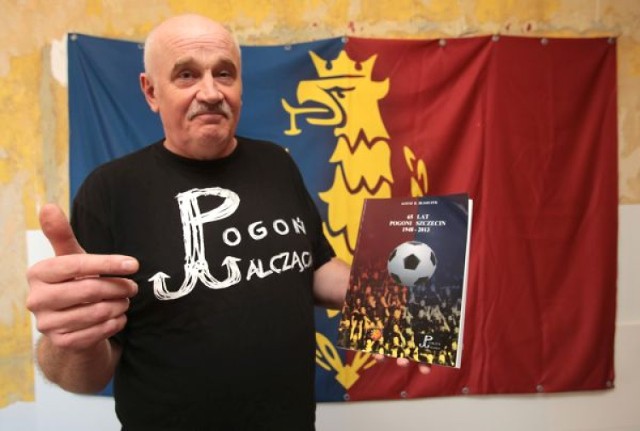 Janusz Błaszczyk, autor książki o Pogoni Szczecin