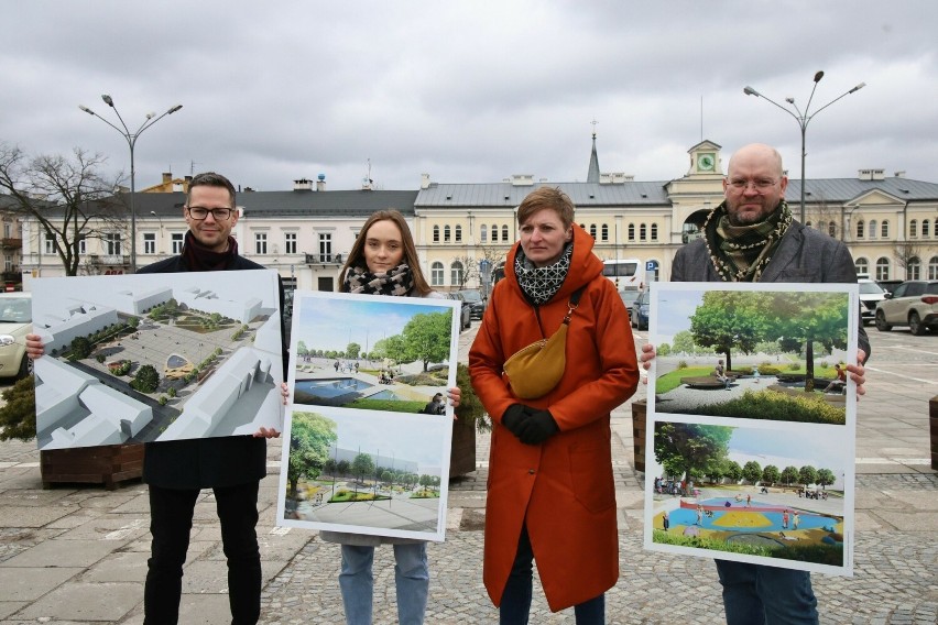 Agata Wojda (druga z prawej), kandydatka Koalicji...