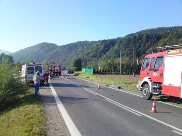 Wypadek Zabrzeż: zderzenie trzech samochodów [ZDJĘCIA]