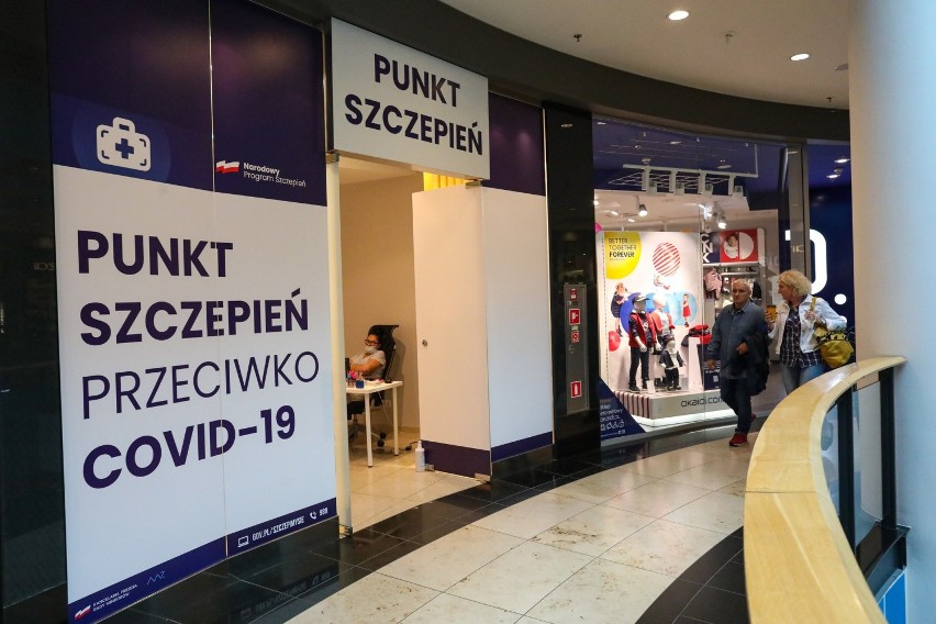 Punkt szczepień w Galerii Kaskada