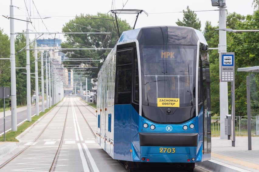 W sobotę pierwsze tramwaje pojadą nową trasą w kierunku Nowego Dworu (ZDJĘCIA)