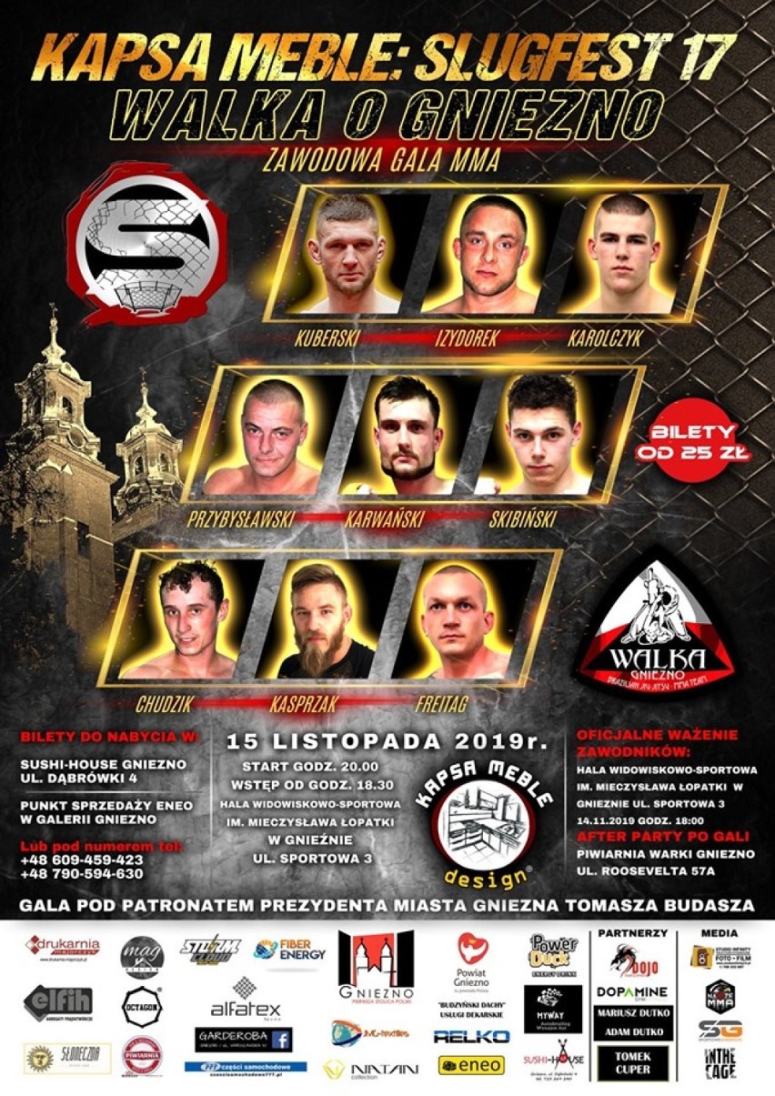 To będzie hit! Zapraszamy na MMA Kaspa meble: Slugfest 17 -...