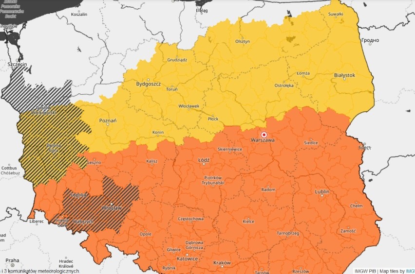 Uwaga! Naciągają kolejne, bardzo groźne burze na Dolny Śląsk