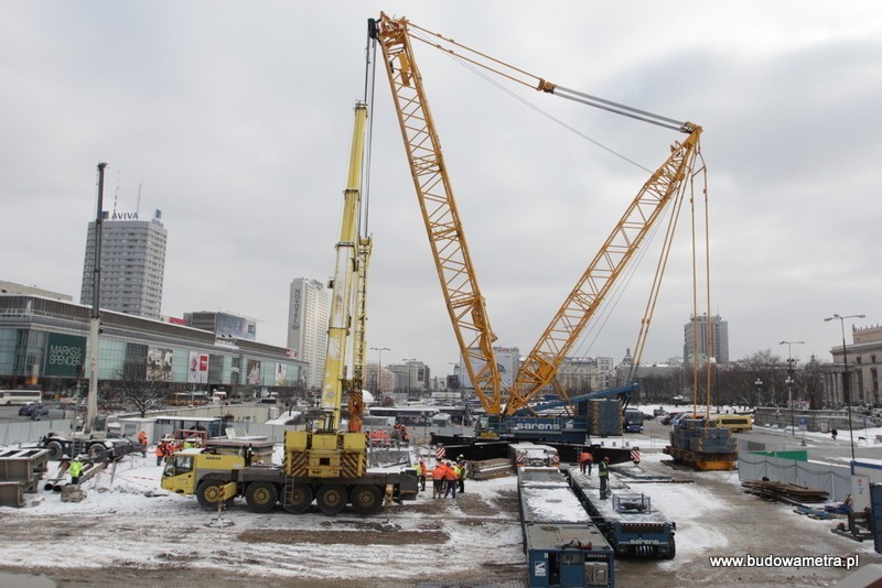 Budowa II linii metra: Niezwykła podróż tarczy TBM Anna [WIDEO, ZDJĘCIA]