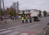 Wypadek w Starachowicach. Zderzyły się dwa auta [zdjęcia]