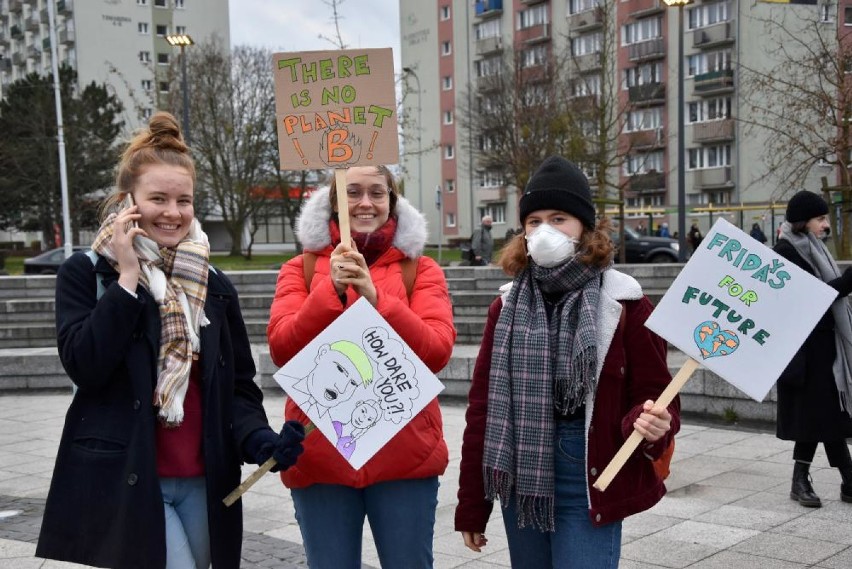 Młodzieżowy Strajk Klimatyczny na placu Konstytucji w Pile [ZDJĘCIA]