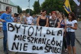 Marsz mieszkańców Bobrka do Urzędu Miasta