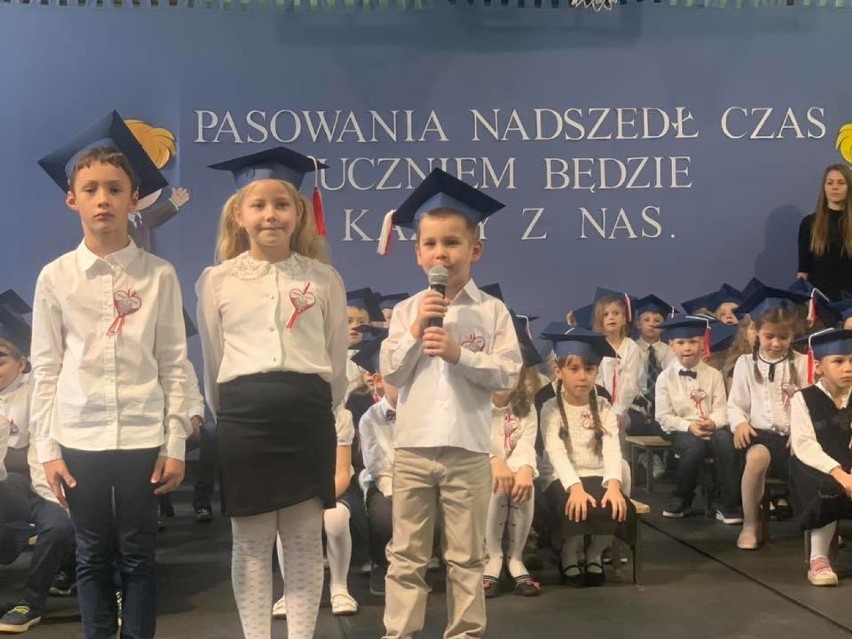 Pruszcz Gdański: Ślubowanie pierwszoklasistów Szkoły Podstawowej nr 3 na ucznia [ZDJĘCIA]
