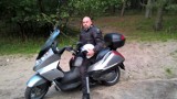 Cedry Wielkie: Dzielnicowy, który uwielbia jazdę motocyklem [ZDJĘCIA]