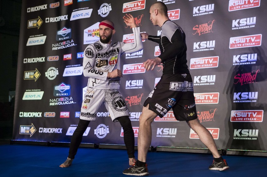 KSW 34  - gwiazdy sztuk walki wzięły udział w treningu...