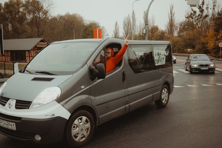 Rogoźno. Kobiety wyjechały na drogi. Trwa Czarny Rajd.