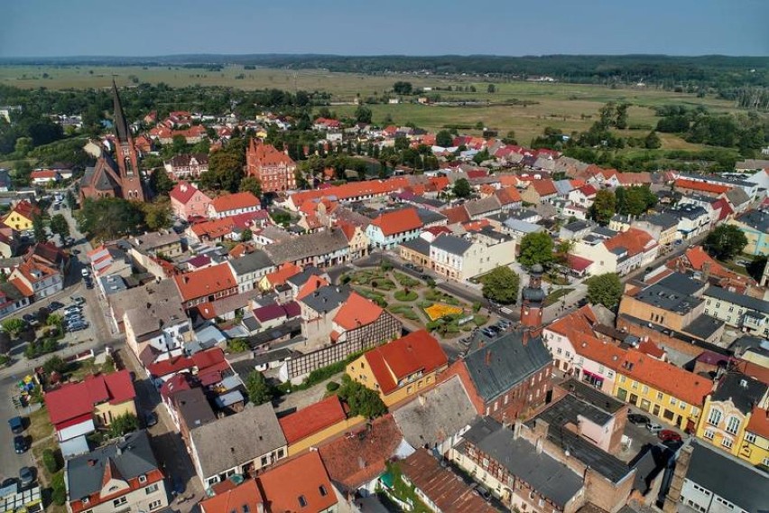 Drezdenko z lotu ptaka na wyjątkowych zdjęciach Grzegorza Walkowskiego