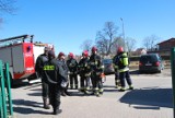 Alarm bombowy w Urzędzie Skarbowym w Pucku w ramach ćwiczeń