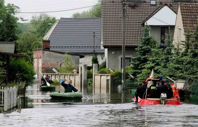 Tak wyglądała powódź w 2010 roku w Jelczu-Laskowicach