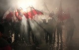 Inscenizacja walki z ZOMO w Lublinie i obchody Stanu Wojennego (zdjęcie)
