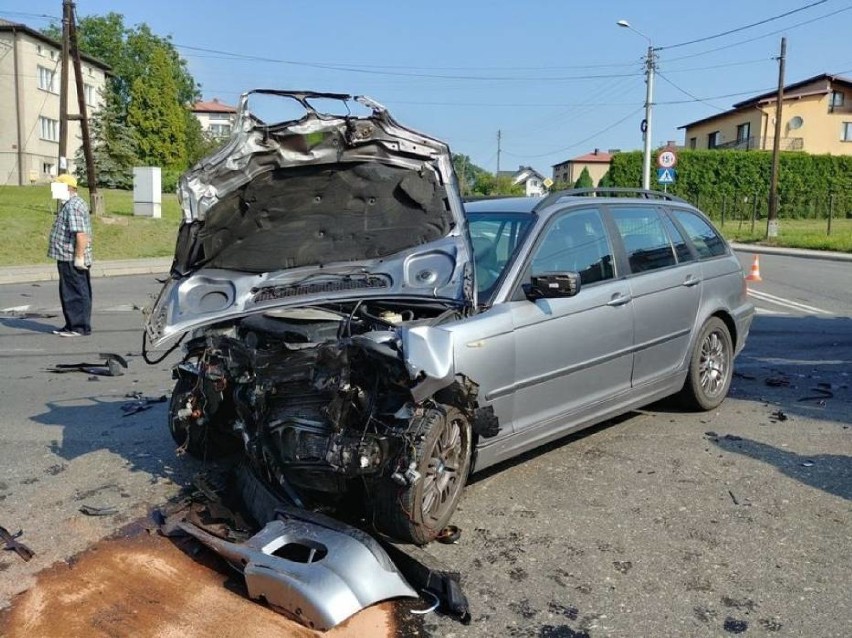 Cud, że nikt nie odniósł poważniejszych obrażeń w wypadku w...