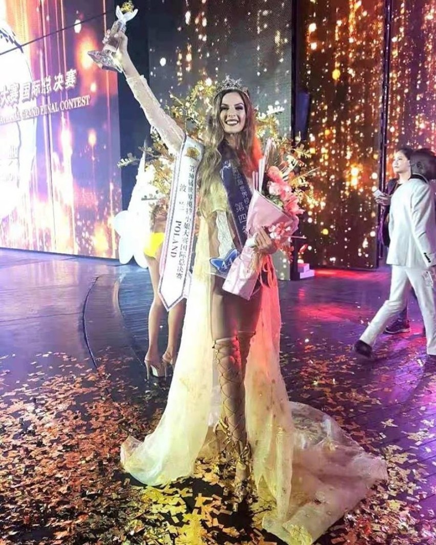 Sosnowiczanka Magda Wesołowska została 3 vice Miss Model Of The World 2018 [ZDJĘCIA]