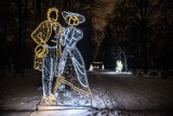 Łazienki Królewskie nocą. Wybierz się na klimatyczny spacer w blasku iluminacji [ZDJĘCIA]