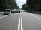 Wypadek w Kaliłowie: Zderzenie pięciu samochodów (ZDJĘCIA) 