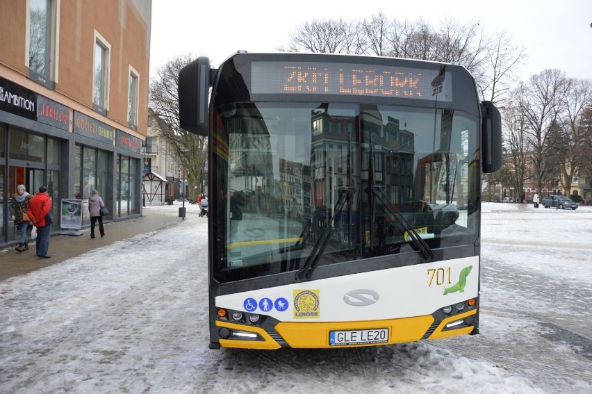 Dwa nowe autobusy wożą już pasażerów po Lęborku