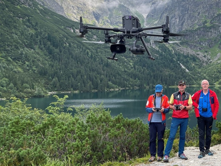 TOPR będzie wykorzystywał drony do akcji ratowniczych w...