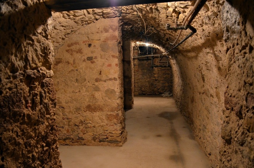 Odkryto zasypane piwnice z XVII w. pod budynkiem byłego starostwa 