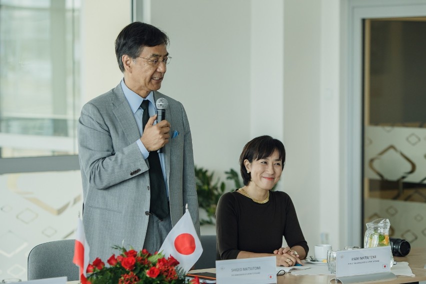 Wizyta ambasadora Japonii w Polsce w Wałbrzyskiej Specjalnej...