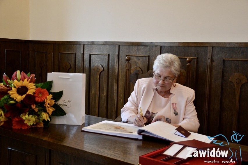 "Złota para" z Zawidowa. Janina i Jan Pilichiewicz odznaczeni Medalami za Długoletnie Pożycie Małżeńskie