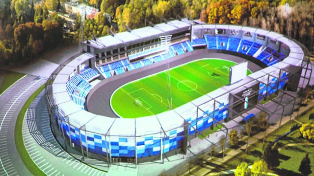 Podczas poniedziałkowej komisji sportu (małe zdj.) dyskutowano na temat koncepcji budowy stadionu
