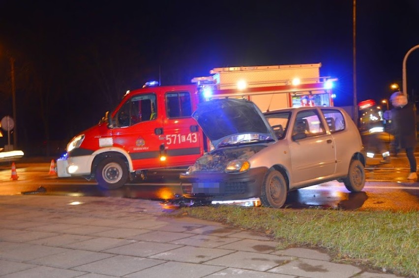 Wypadek przy Łódzkiej. Jedna osoba poszkodowana