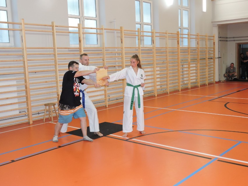 Egzaminy w Młodzieżowym Klubie Taekwondo w Bielsku Podlaskim...