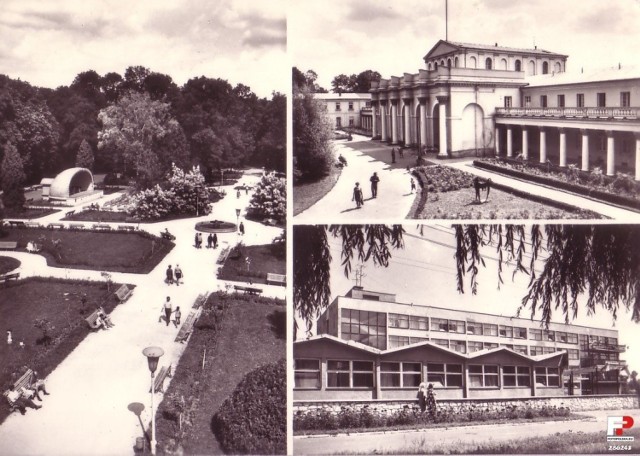 Na zdjęciu: Lata 1970-1974 , Widoki z Buska Zdroju : Park Zdrojowy, dawne Łazienki z 1836 r. obecnie sanatorium "Marconi" i jeszcze jeden budynek nierozpoznanego przeze mnie sanatorium. Pocztówka BW "Ruch".

Z wakacji, czy ferii, z zagranicznych wycieczek albo znad morza, czy polskich Tatr. Widokówki. Są ponadczasową pamiątką, a przesłane do dziadków, rodziców i przyjaciół stanowią wyraz pamięci i sympatii. Wielu z nas kolekcjonuje widokówki i pocztówki. 

A czy wiesz, że Busko-Zdrój także wielokrotnie znajdowało się na widokówkach? Przedstawiamy galerię pocztówek z zabytkami 
i miejscami Buska-Zdroju z ostatnich dekad. Zobacz, jak wyglądało miasto.

>>>>ZOBACZ NA KOLEJNYCH SLAJDACH