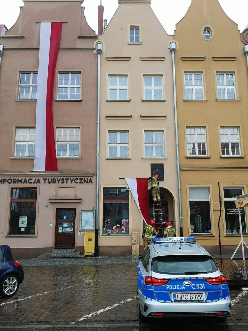 Grudziądz. Silny wiatr i ulewa dały się we znaki [zdjęcia]