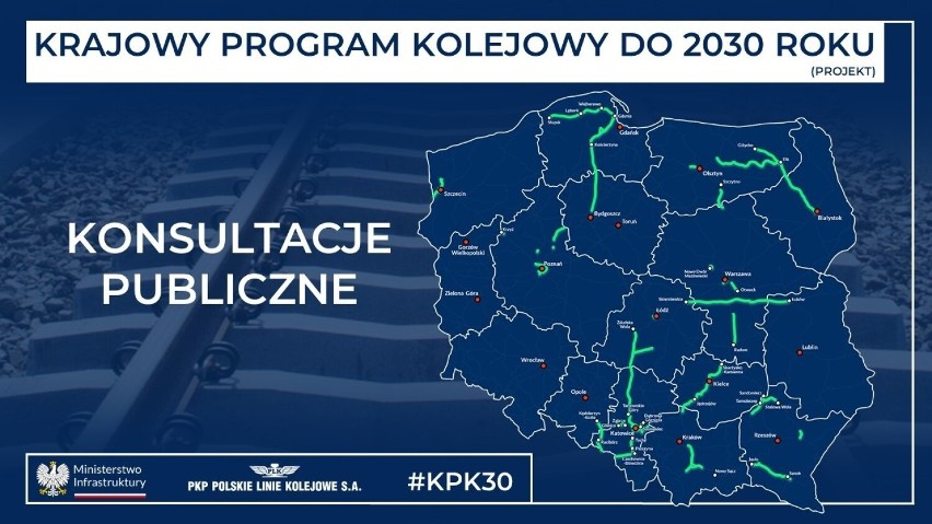 Program Kolejowy za 80 mld zł! W tym pieniądze na szybkie połączenie Kraków-Zakopane. Ruszają konsultacje
