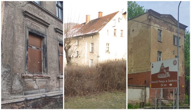 Zdjęcia budynków przeznaczonych do wyburzenia w 2024 roku w Wałbrzychu