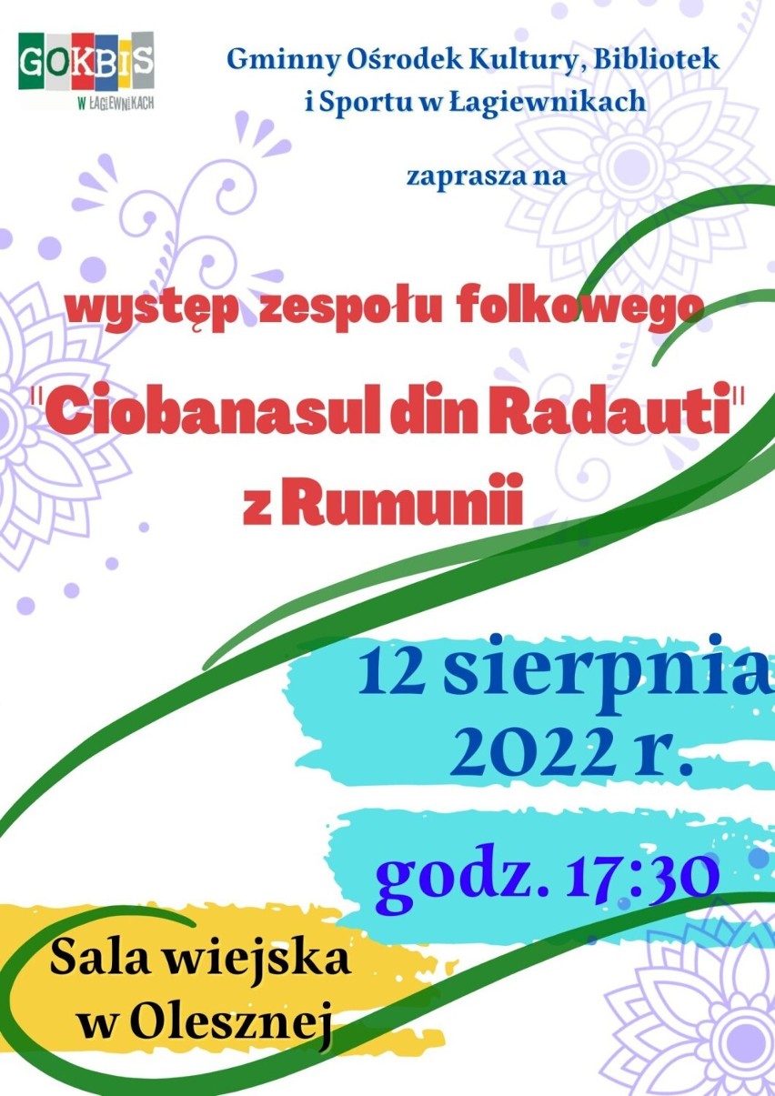 Koncert zespołu Ciobanasul din Radauti w Olesznej