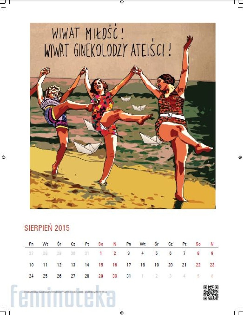 Feministyczny kalendarz Marty Frej