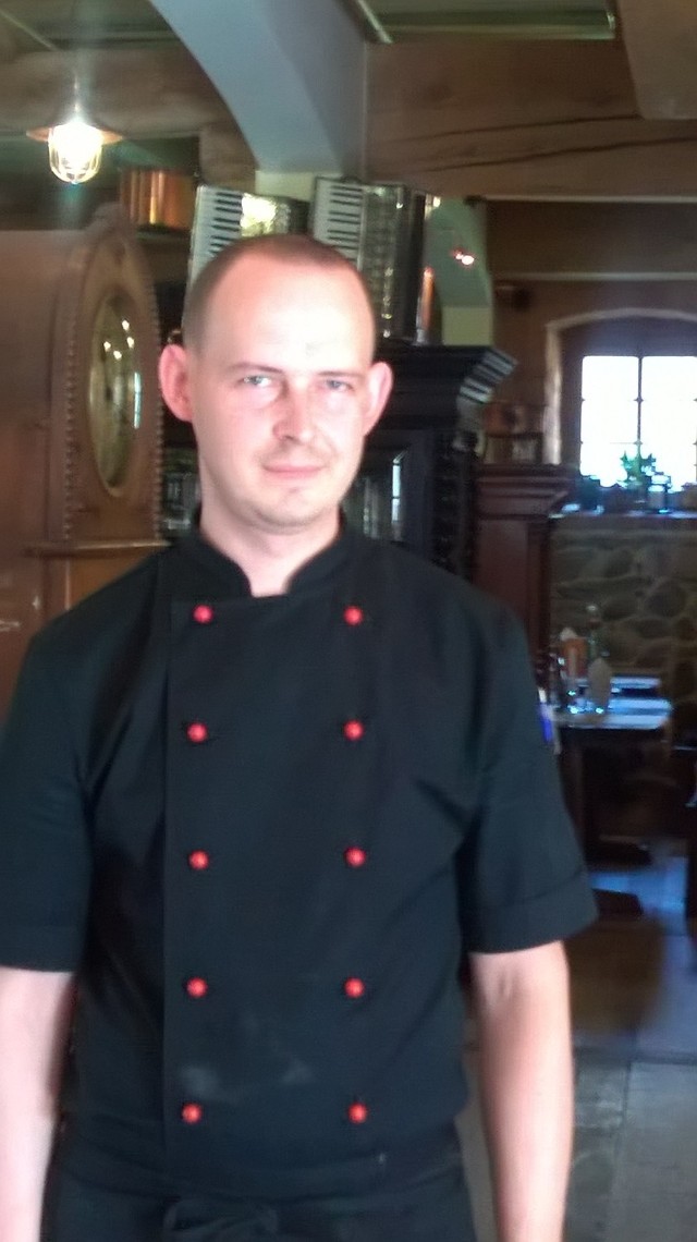 Adam Kociński z Restauracji Spichrz - kandydat w Plebiscycie Smakosz 2015