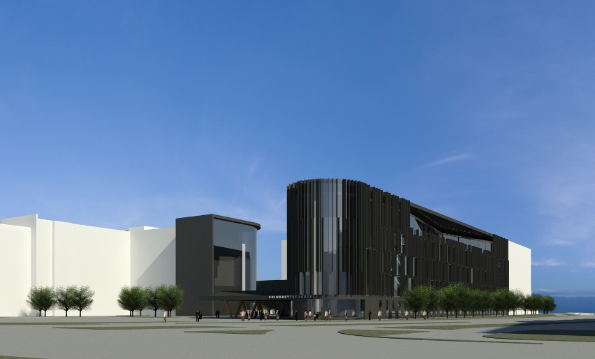 Nowy budynek Wydziału Nauk o Wychowaniu Uniwersytetu Łódzkiego [WIZUALIZACJE]