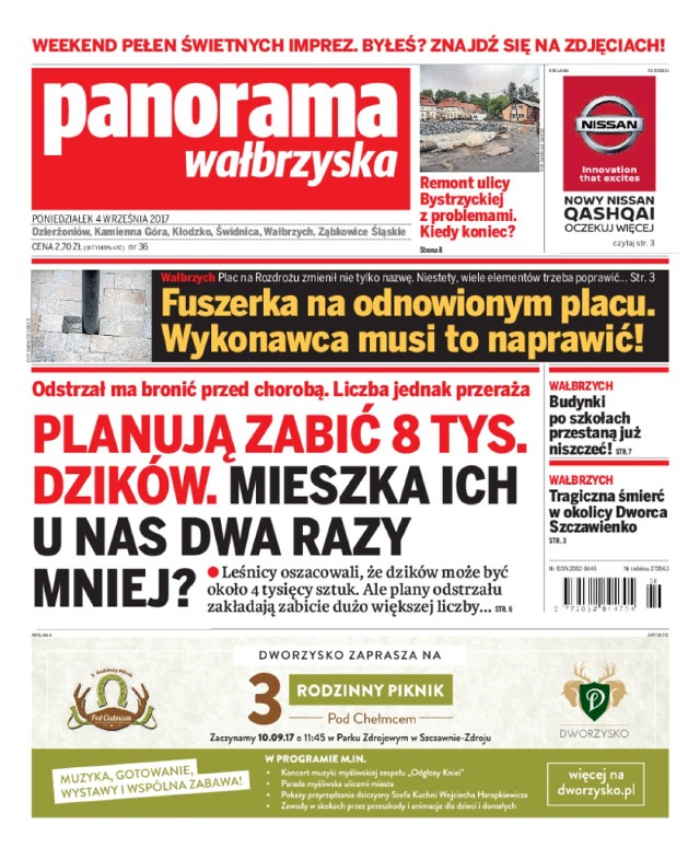 Panorama Wałbrzyska wydanie z 4 września 2017 r.