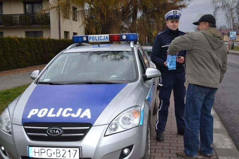 Mikołajki z policją w Oświęcimiu