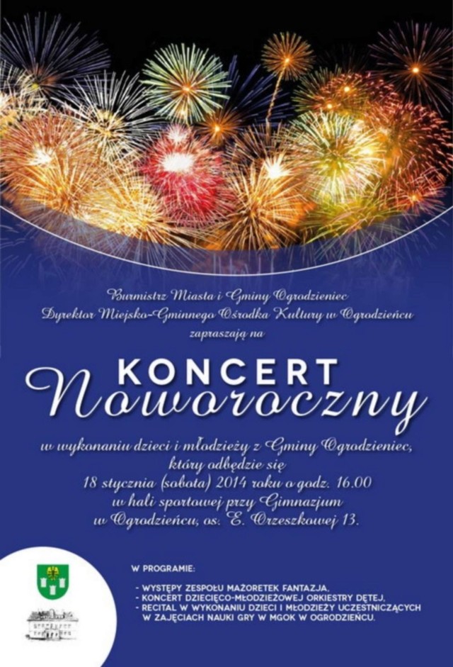 Koncert noworoczny w Ogrodzieńcu odbędzie się w sobotę.