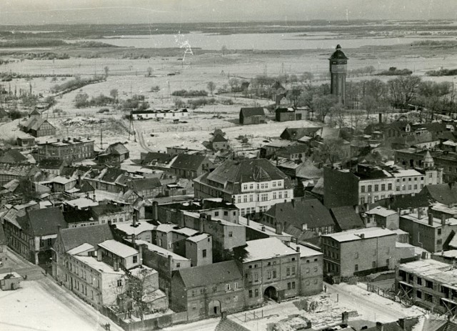 Widoki zmieniającego się Szczecinka z wieży kościoła Mariackiego