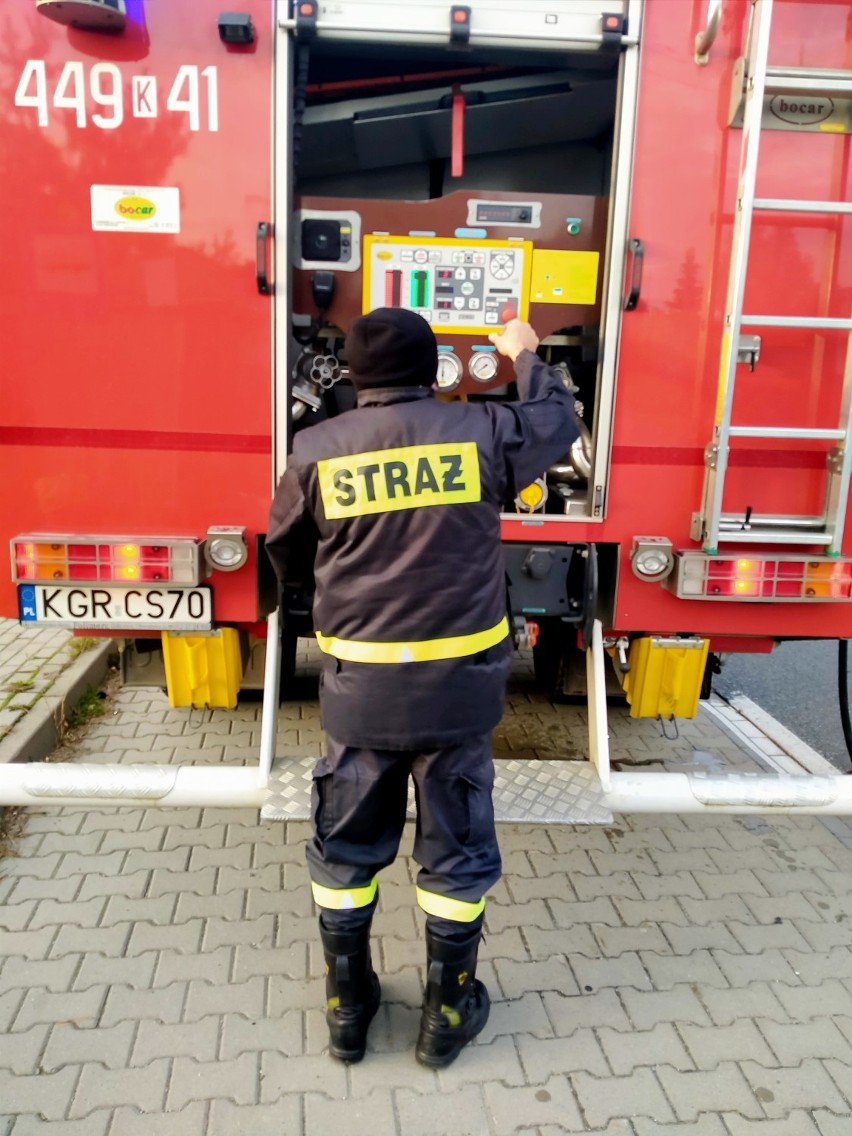 Strażacy z gminy Gorlice przeprowadzili wczoraj akcję...