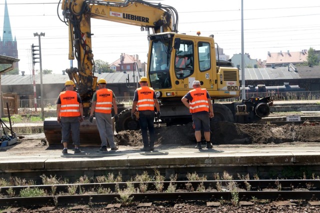 Remont dworca PKP w Legnicy, będą 4 windy.